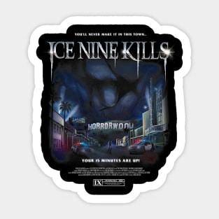 Ice Music Nine Band Kills  - Welcome To Retro Punk Funny Sticker